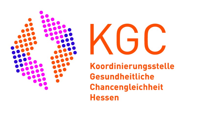 Logo und Link zur Website der Koordinierunsgstelle Gesunheitliche Chancengleichheit Hessen