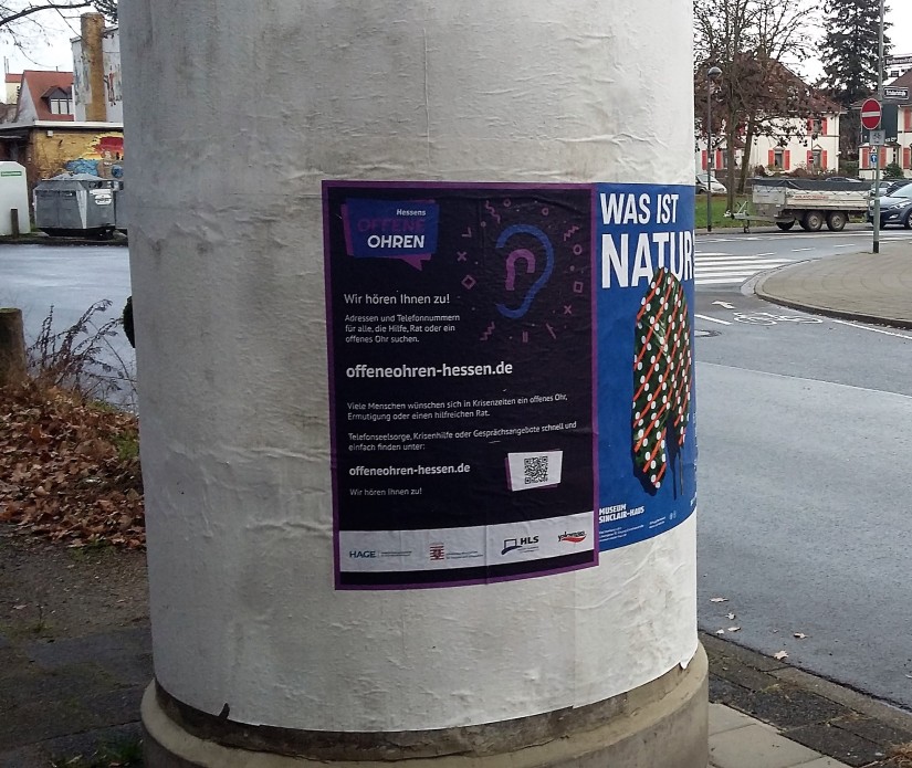 Plakat in Offenbach am Main