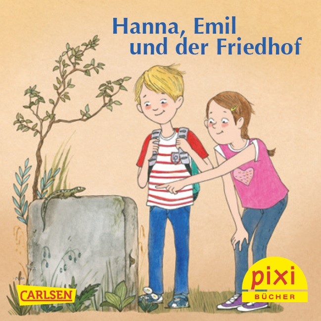 Deckblatt Pixi Buch Hanna, Emil und der Friedhof