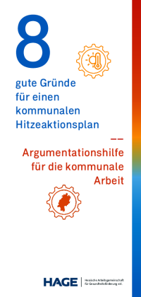 Vorschau: Broschüre „8 gute Gründe für einen kommunalen Hitzeaktionsplan“