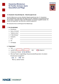 Vorschau: Bewerbungsformular 2026