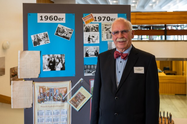 Begleitet die HAGE schon seit langer Zeit: Dr. Gottfried von Knoblauch zu Hatzbach