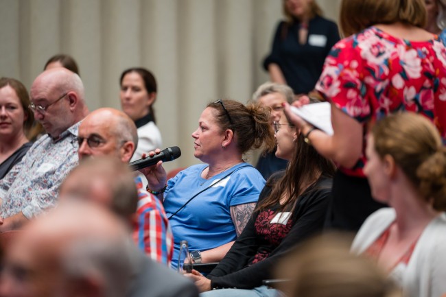 Im Dialog mit dem Auditorium