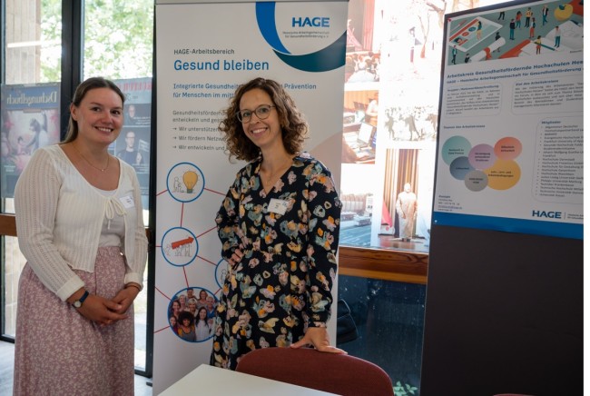 HAGE-Arbeitsbereich Gesund bleiben