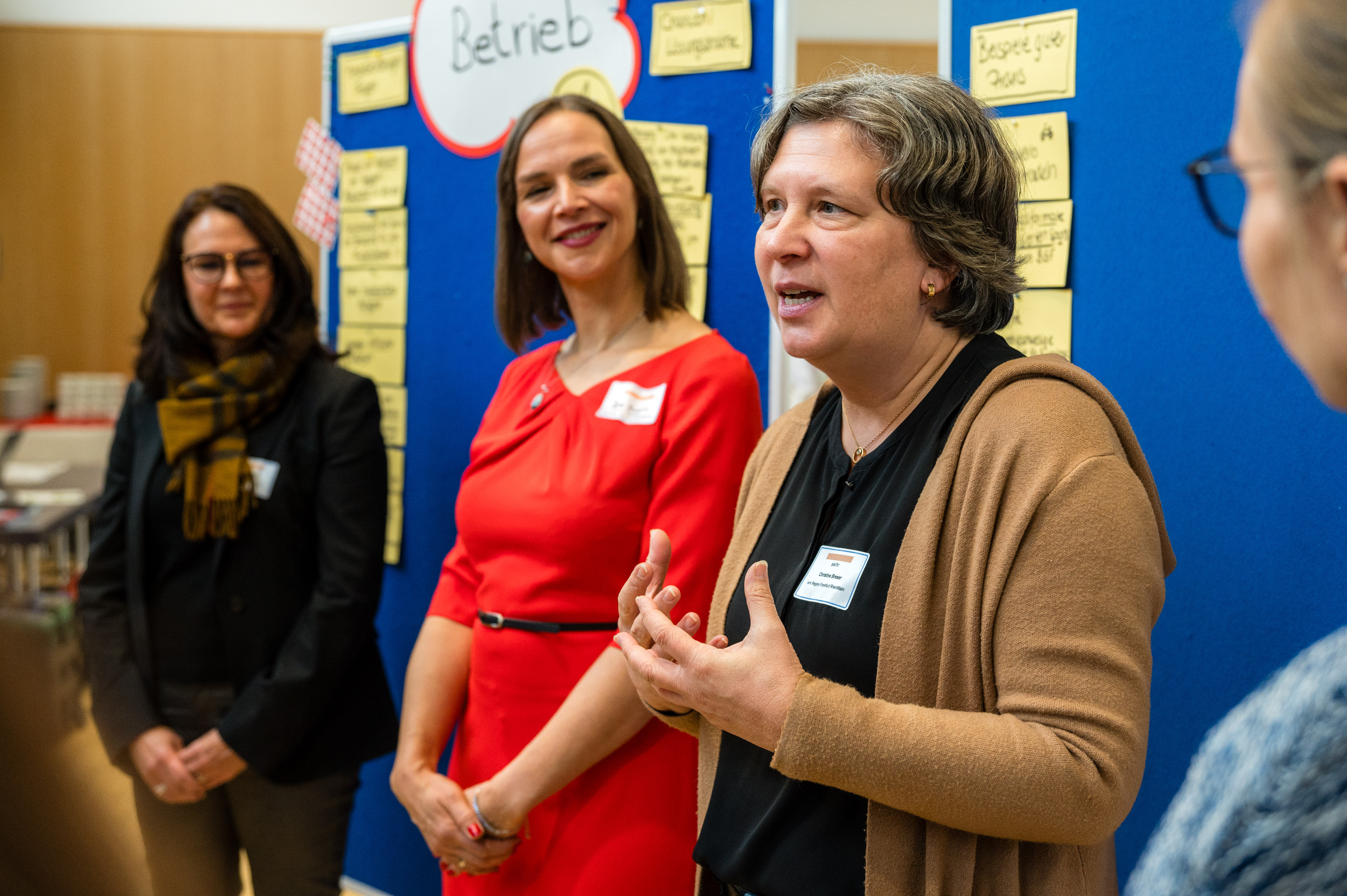 Diskussionsrunde in den Lebenswelten - Setting Betrieb