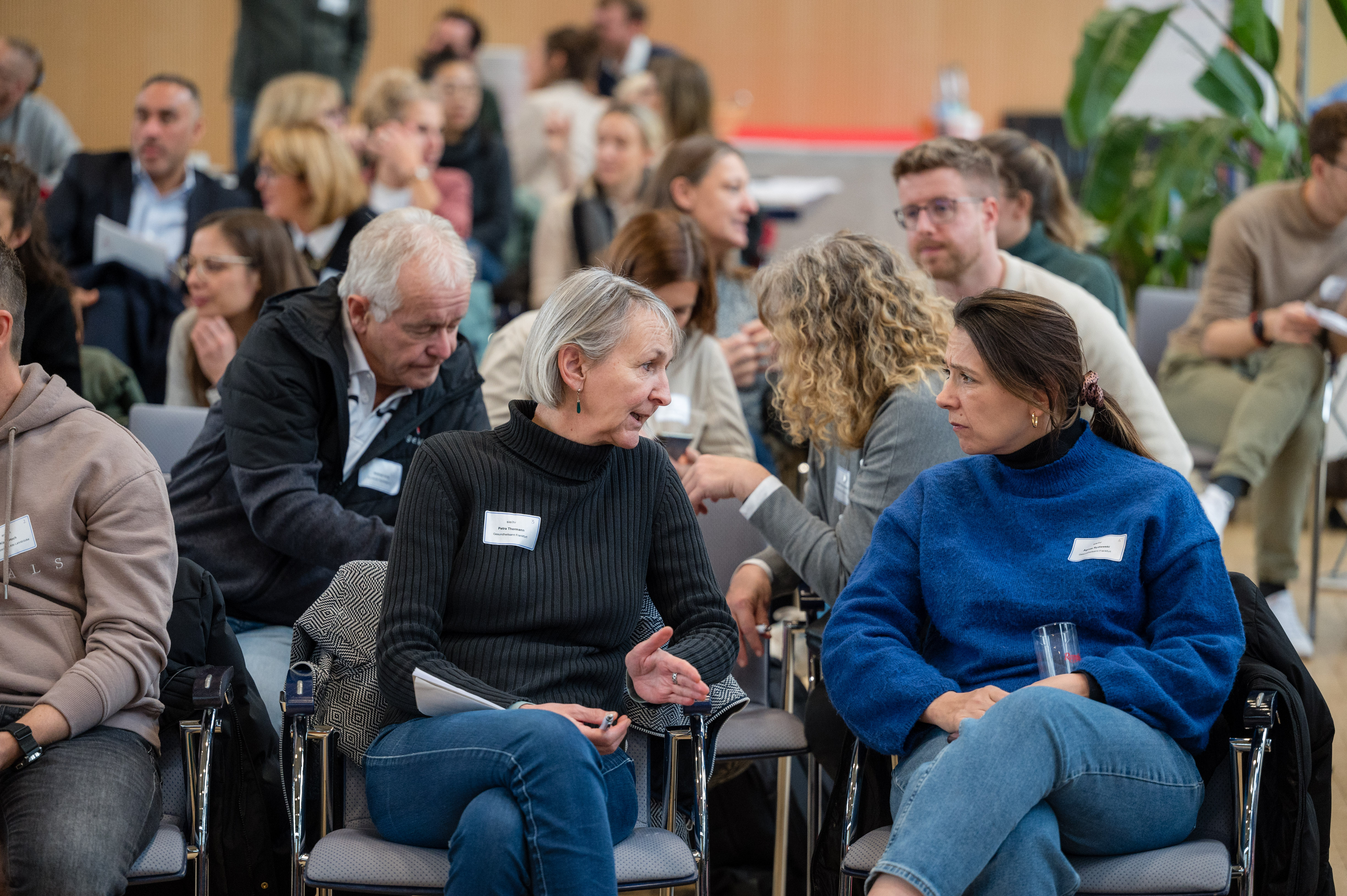 Austausch im Plenum 