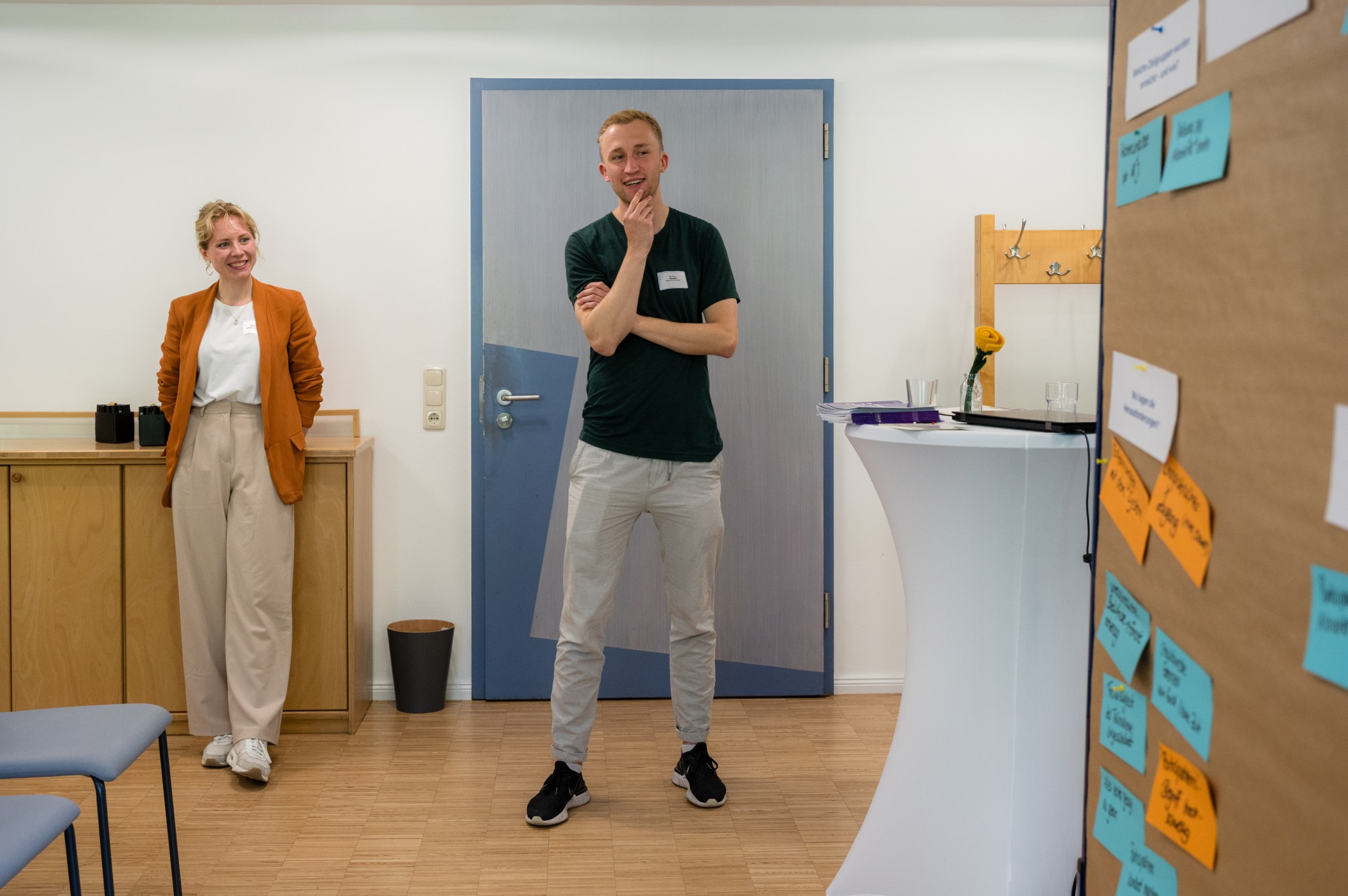 Vier-Ecken-Diskussion mit Beispielen guter Praxis: „Wir sind DABEI“ Integration in der Wohnungsnotfallhilfe, Maximilian Nowak