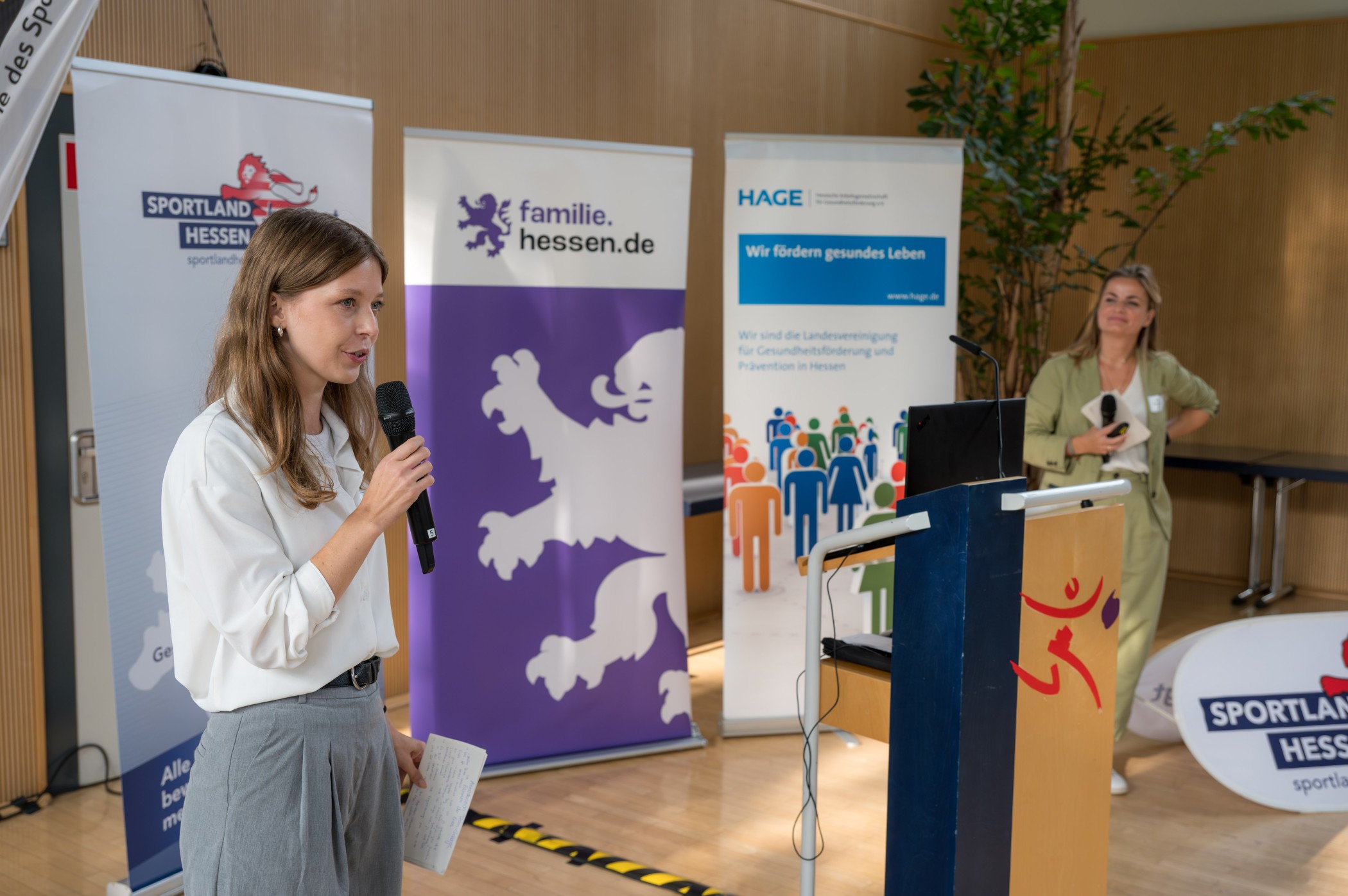 Begrüßung am Gesamtnetzwerktreffen SHb durch die Programmkoordinierung