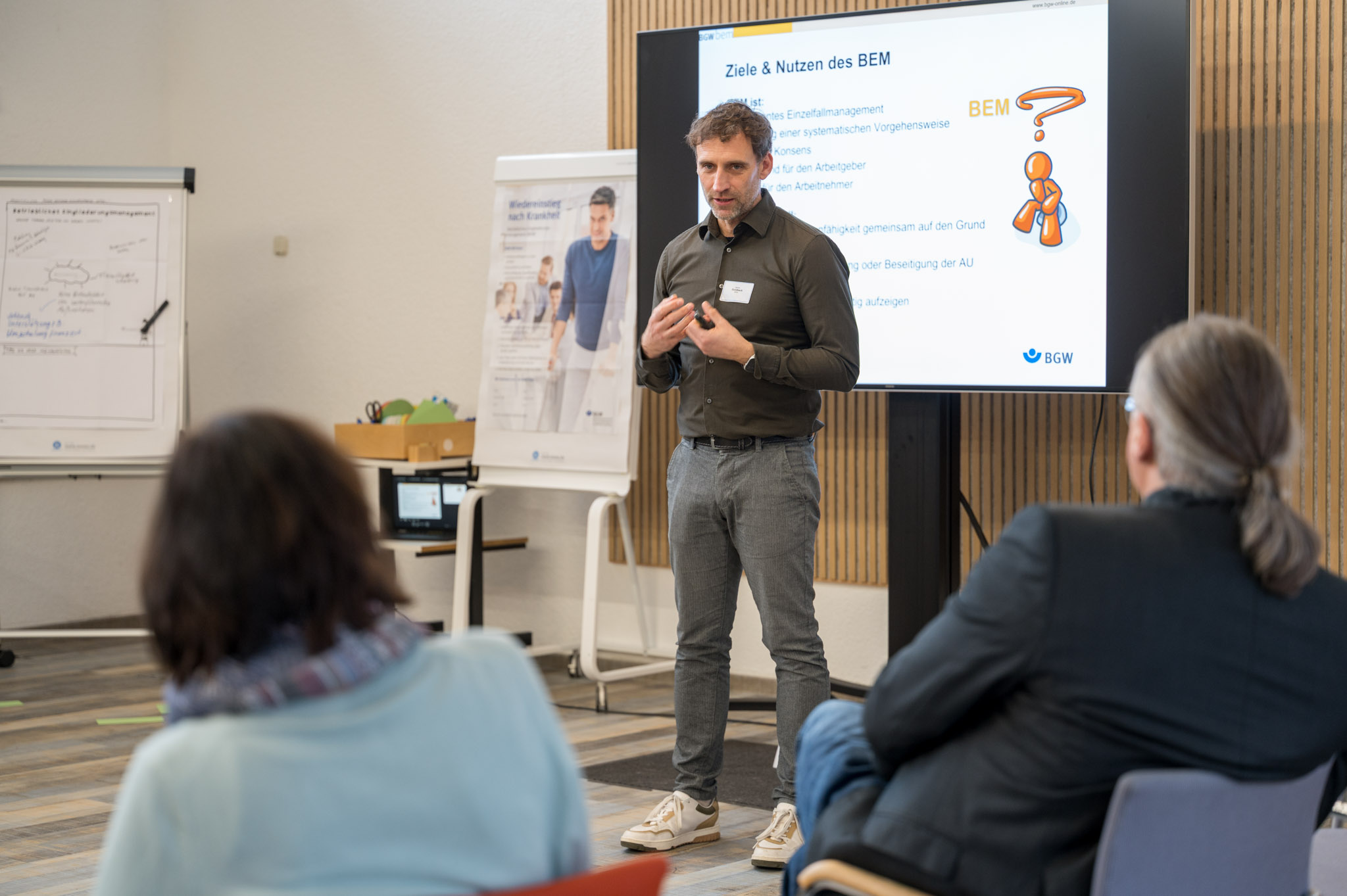 Austauschforum II: Betriebliches Eingliederungsmanagement   Referent: Sascha Goldbeck, Berufsgenossenschaft für Gesundheitsdienst und Wohlfahrtspflege (BGW)