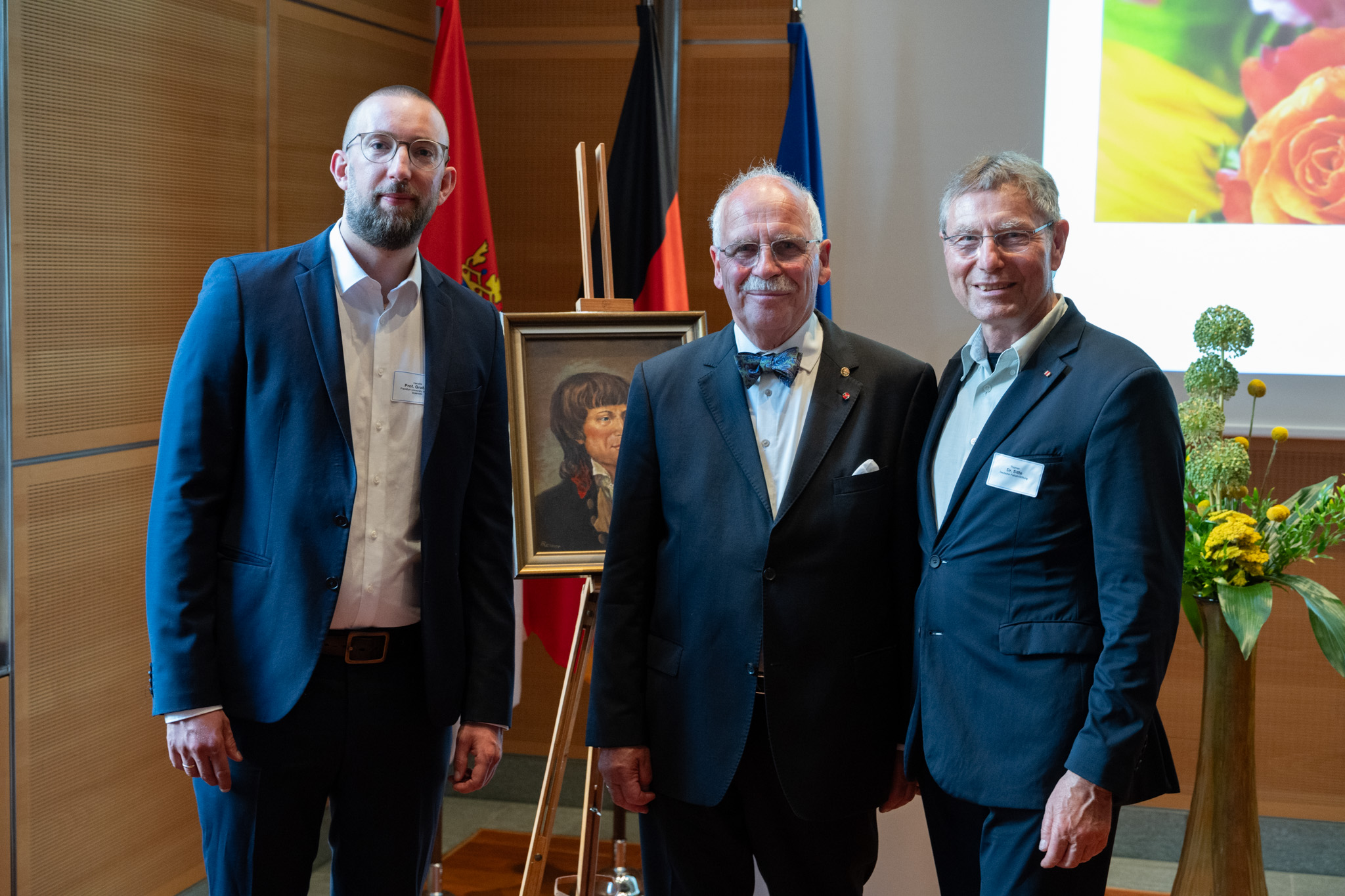 Prof. Dr. Hendrik Graßme, Dr. Gottfried von Knoblauch zu Hatzbach und Dr. Thomas Sitte
