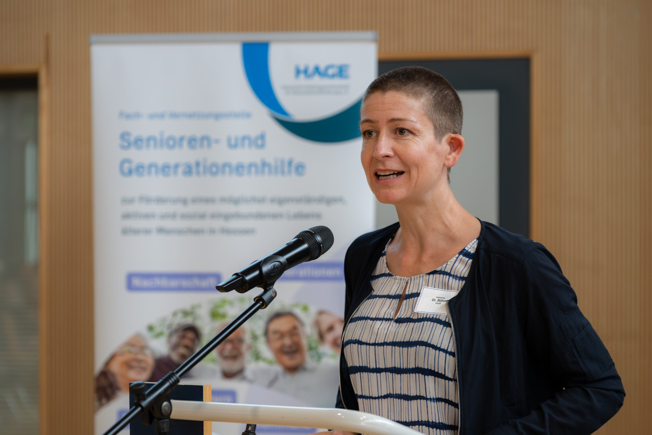 Dr. Katharina Böhm, Geschäftsführerin der HAGE