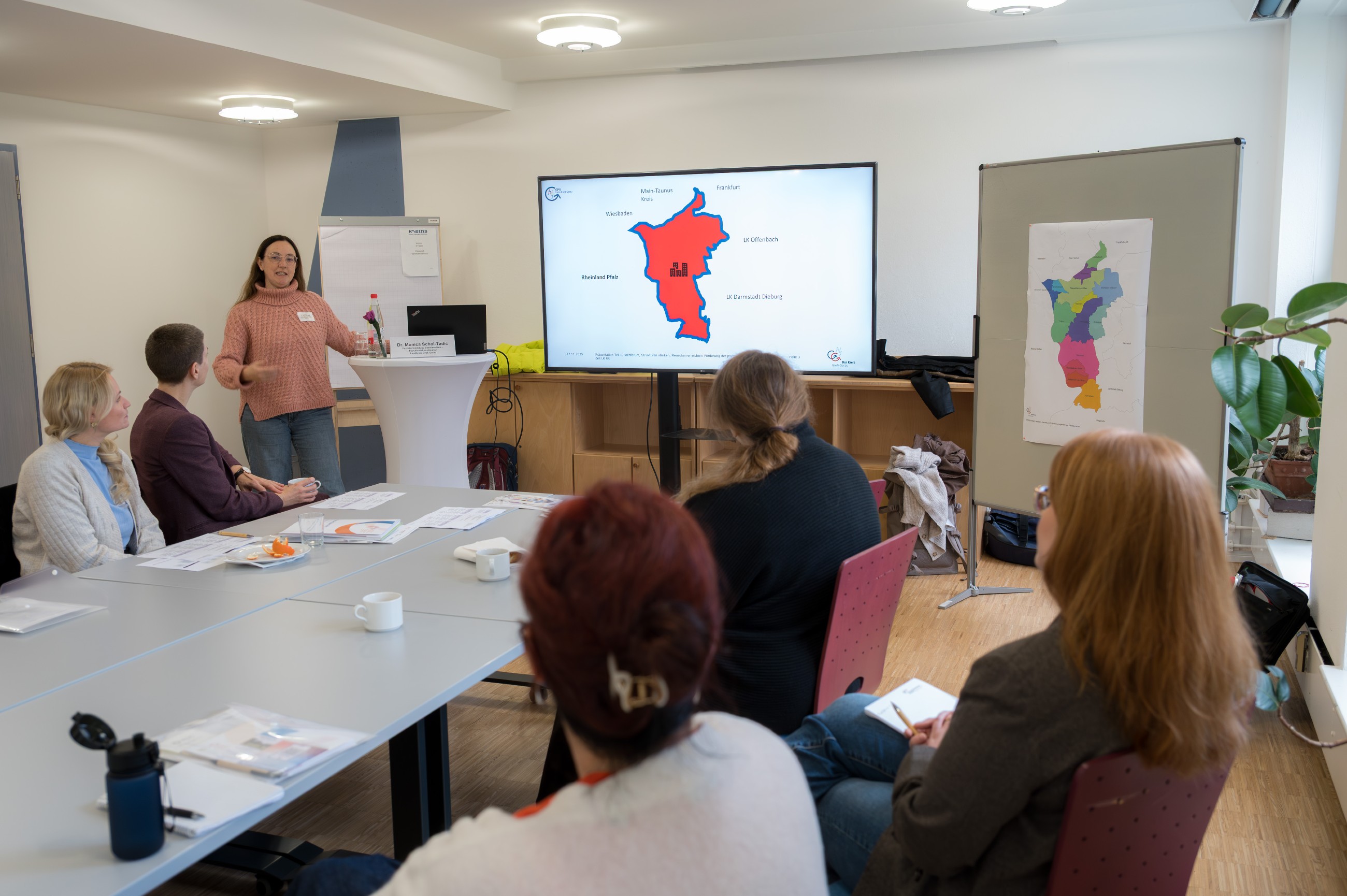 Dr. med. Monica Schol-Tadic, (Fachdienstleitung, Sozialmedizin, Psychiatriekoordination, Fachbereich Gesundheit und Prävention, Kreis Groß-Gerau)