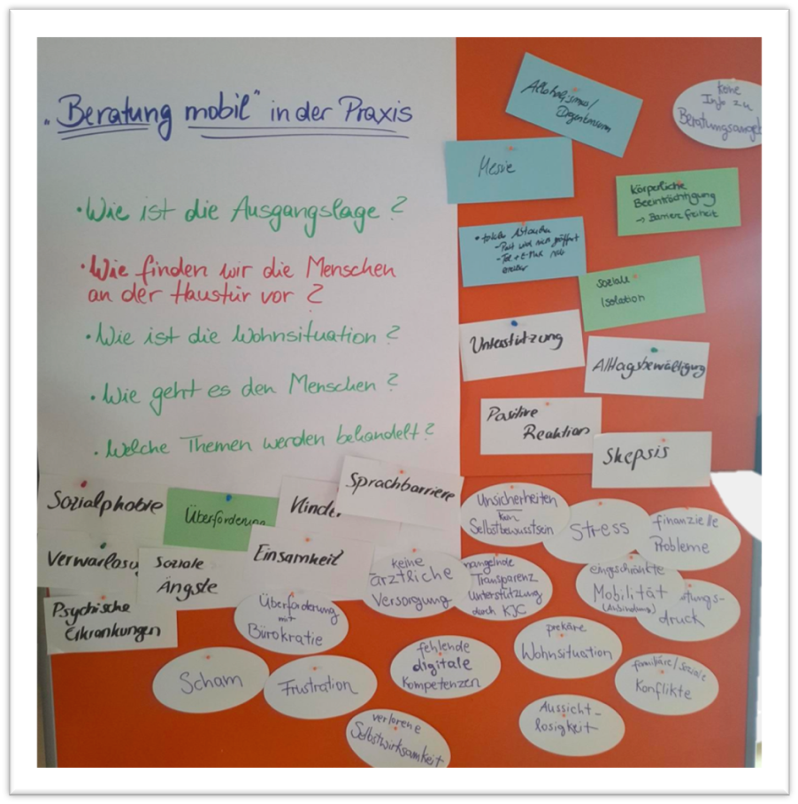 Fotodokumentation Beratung Mobil Ausgangslage