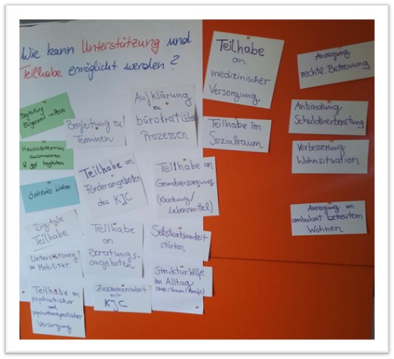 Fotodokumentation Beratung Mobil Unterstützung & Teilhabe