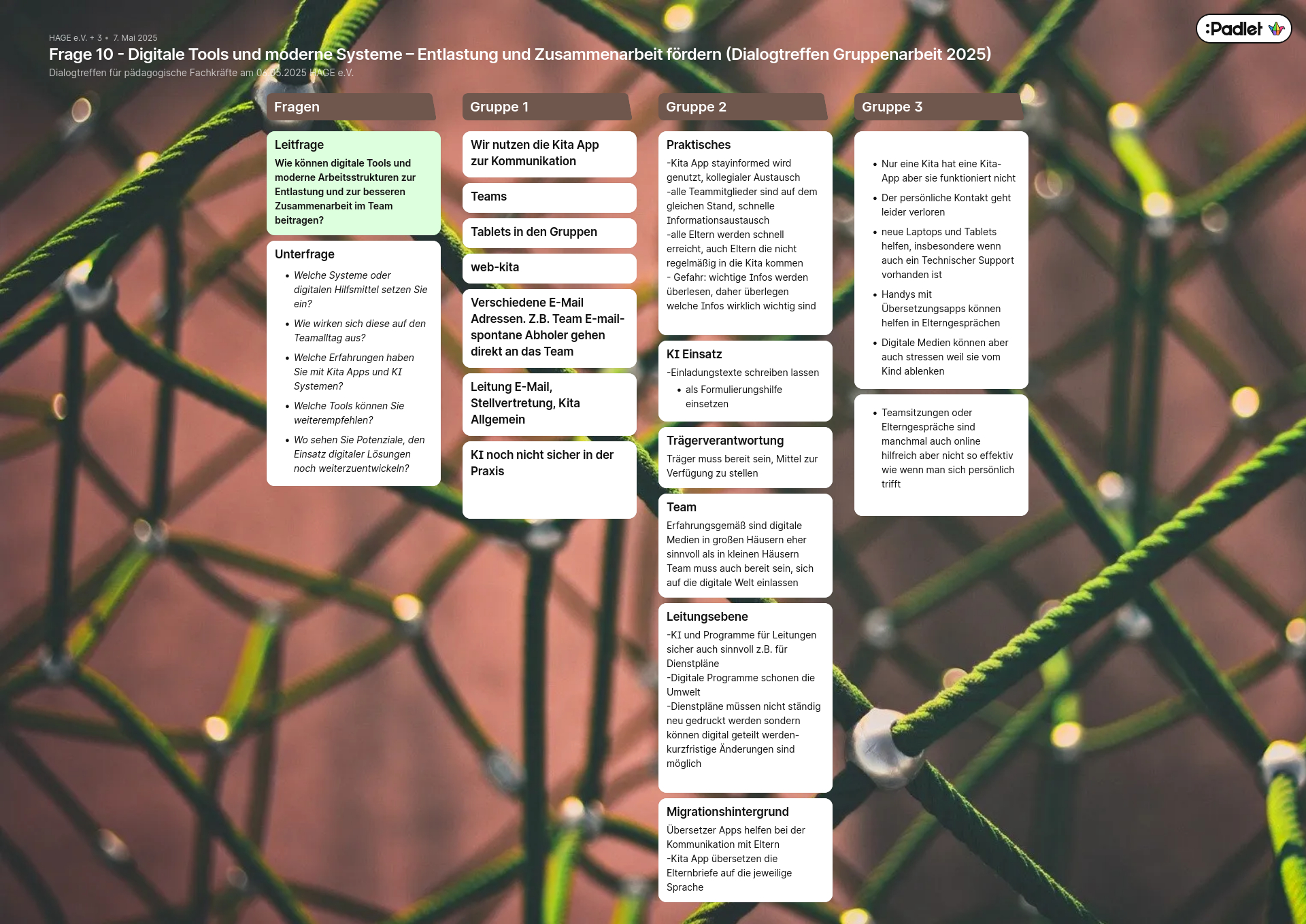 Frage 10 PadLet