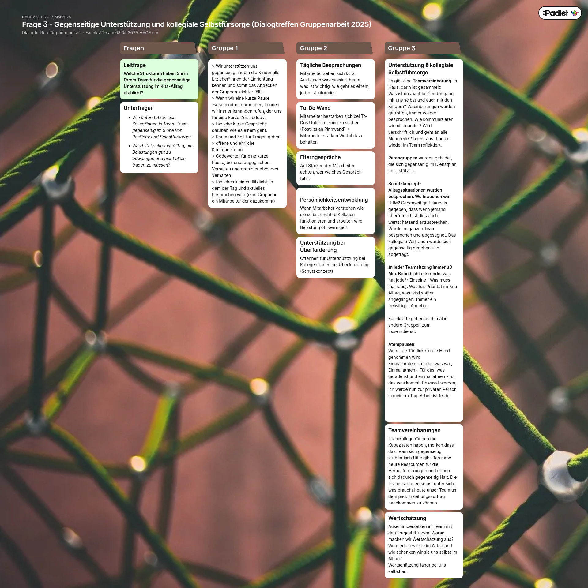 Frage 3 PadLet