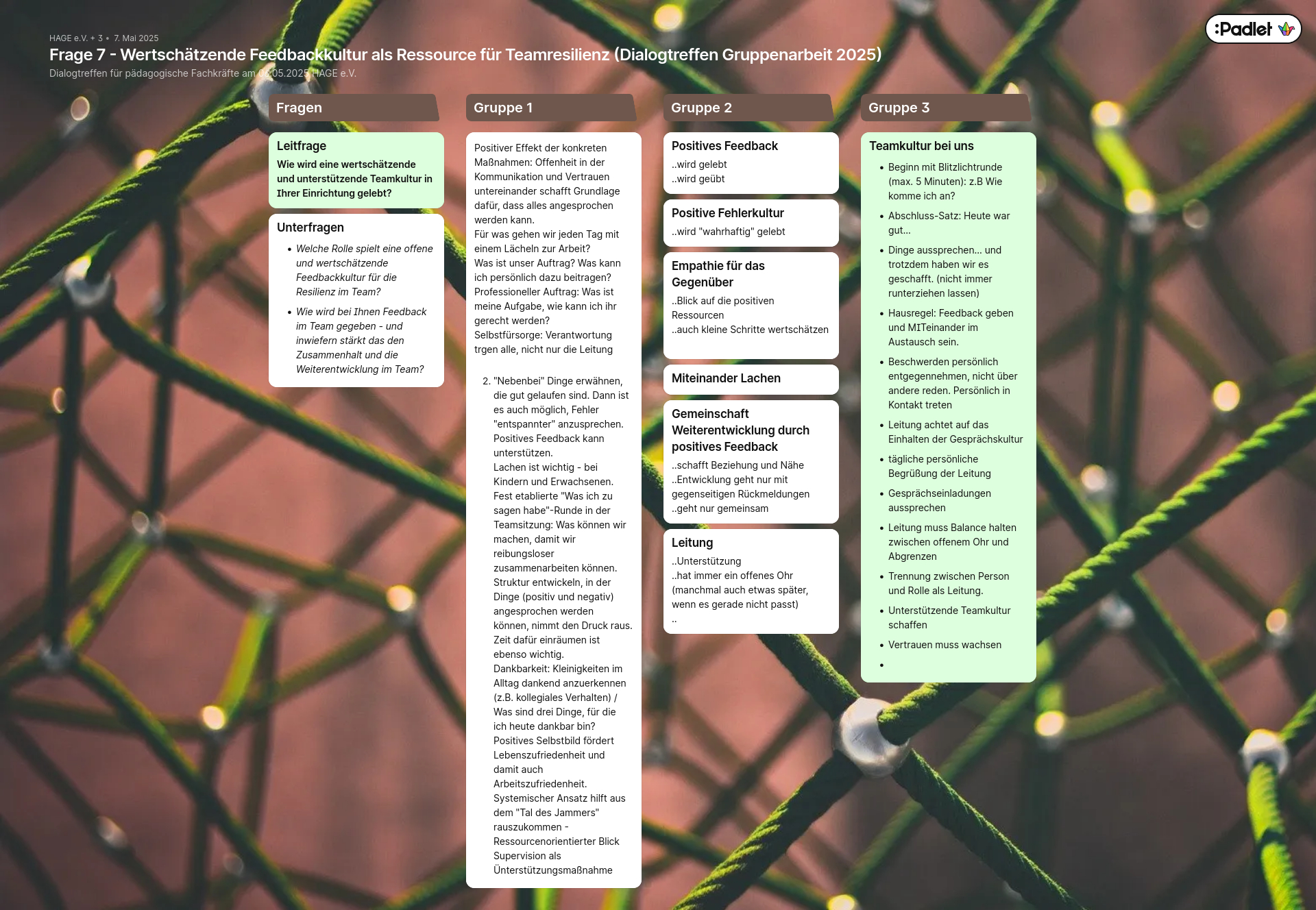Frage 7 PadLet