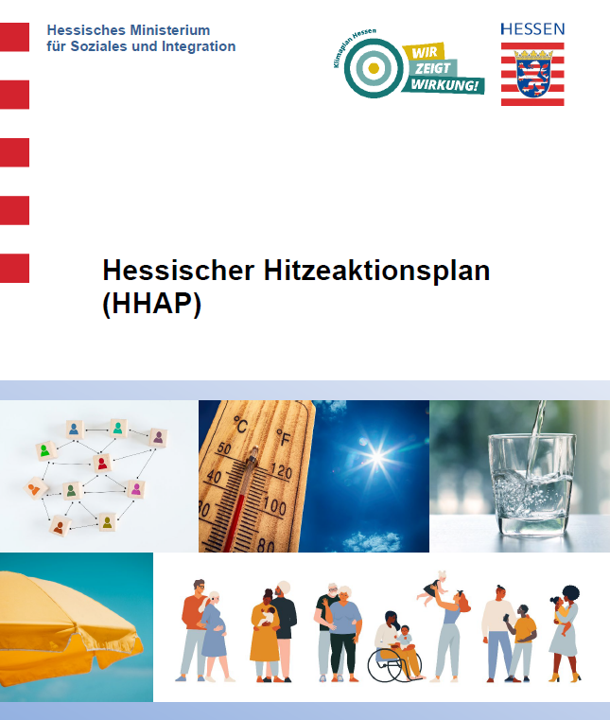 Titelseite des Hessischen Hitzeaktionsplans