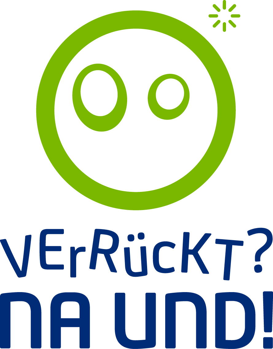 Logo Präventionsprojekt "Verrückt? Na und!"