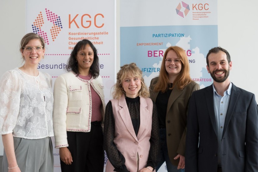 v. l. n. r. Kerstin Kowalewski, Rajni Kerber, Ronja Rihlmann, Sabrina Kruse, Felix Koller